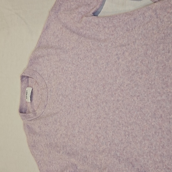 NWT Old Navy blousan sleeve sweater in lilac size L - Picture 3 of 10